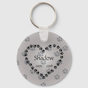 Persoonlijke hond Memorial Sleutelhanger