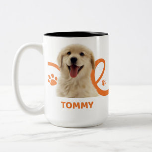 Persoonlijke Hond Mok Aangepaste Hond Naam Tommy