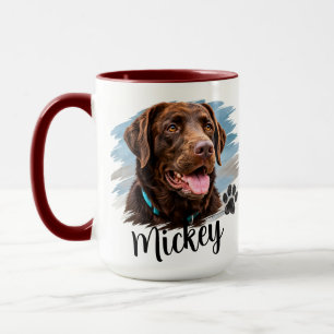 Persoonlijke Hond Portret Mok