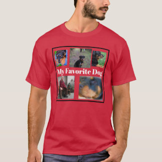 Persoonlijke honden Maak je eigen 5-plek T-shirt
