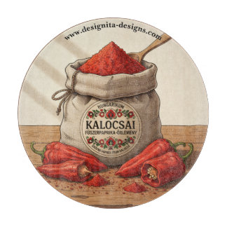 Persoonlijke Hongaarse Kalocsai Paprika Snijplank