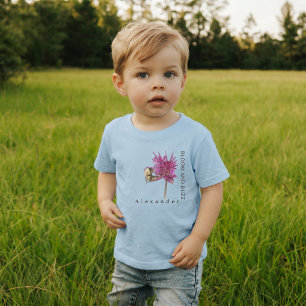 Persoonlijke Honingbij Wilde Bloem Aards Kinder Shirts
