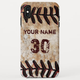 Persoonlijke honkbal iPhone-hoesjes NIEUWSTE tot O iPhone XS Max Hoesje