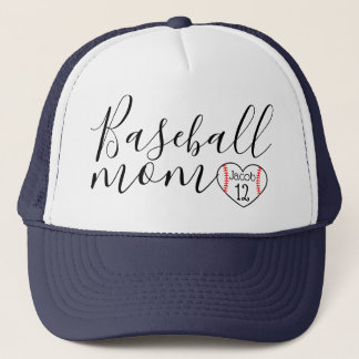 persoonlijke honkbal makelaar met hart naam trucker pet