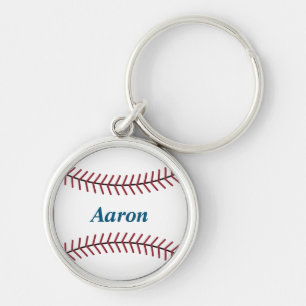 Persoonlijke honkbal sleutelhanger