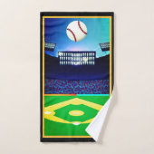 Persoonlijke honkbal ventilator bad handdoek (Handdoek)