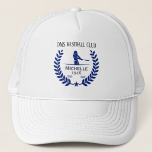 Persoonlijke honkbalclubnaam klassieker trucker pet