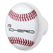 Persoonlijke honkbalkeramische knop (Rechts)