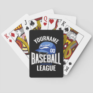 Persoonlijke honkbalspeler NAAM Team Kampioen Club Pokerkaarten