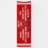 Persoonlijke hoofdbanner, JOUW TEKST en KLEUREN Spandoek (Verticaal)