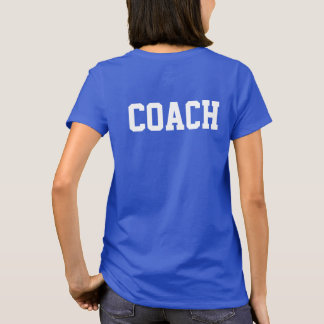 Persoonlijke hoofdcoach t-shirt
