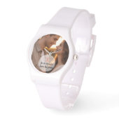 Persoonlijke horloge met foto (Hoek)