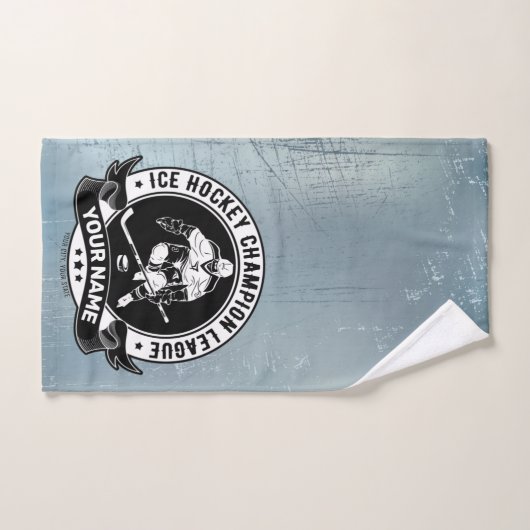 Persoonlijke hostbusadapter Ice Rink Team Athlete Bad Handdoek (Handdoek)