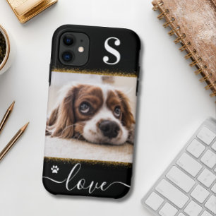 Persoonlijke huisdierfoto aandenken voor hondenlie iPhone 11 hoesje