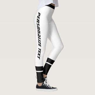 Persoonlijke huisdierfoto kat moeder wit zwart ges leggings