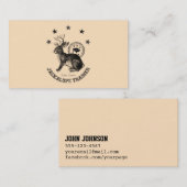 persoonlijke humor grappenmaker visitekaartje (Voorkant / Achterkant)