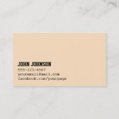 persoonlijke humor grappenmaker visitekaartje (Achterkant)