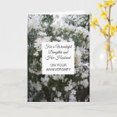 Persoonlijke huwelijksverjaardag Bloemendochter en Kaart (Gele Bloem)