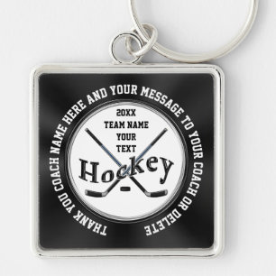Persoonlijke Ice Hockey Coach Cadeauideeën, Hockey Sleutelhanger
