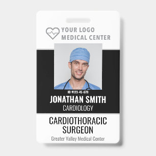 Persoonlijke ID-badge Ziekenhuis Personeel Naamlab Badge