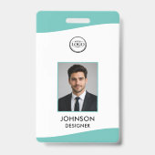 Persoonlijke identificatiebadge voor werknemers badge (Voorzijde)