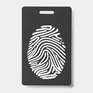 persoonlijke identiteit badge