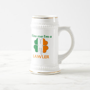 Persoonlijke Iers Kus Ik ben Lawler Bierpul
