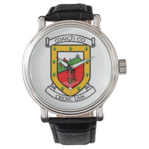 Persoonlijke Ierse County Herenhorloges Co.Mayo. Horloge