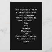 Persoonlijke Ierse pb-gebarentaal Flyer (Achterkant)