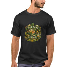 Persoonlijke Ierse Pub Leprechaun Badge