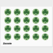 Persoonlijke Ierse Shamrock Stickers (Vel)