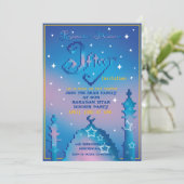 Persoonlijke iftar kaart (Staand voorkant)