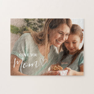 Persoonlijke 'Ik hou van jou mama' foto Legpuzzel