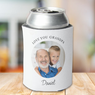 Persoonlijke 'Ik hou van jou opa' foto Blikjeskoeler