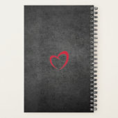 Persoonlijke INFINITEIT HOUDT U MEER Wekelijks maa Planner (Achterkant)