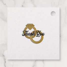 Persoonlijke Initialen Bedankjes Labels