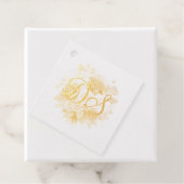 Persoonlijke Initialen Bedankjes Labels (Met doos)