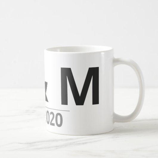 Persoonlijke Initialen Mok – Aangepaste Letters & (Rechts)