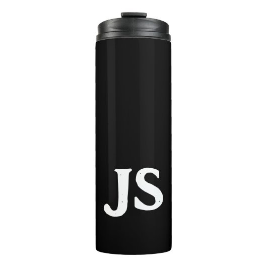  persoonlijke initialen thermosbeker (Voorkant)