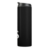  persoonlijke initialen thermosbeker (Geroteerd rechts)