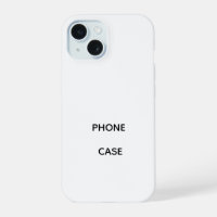 Persoonlijke iPhone 15 Slim Fit Hoes, Glanzend