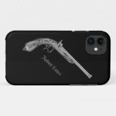Persoonlijke iPhone 5 van het antiek Pistool Case-Mate iPhone Case (Achterkant (horizontaal))