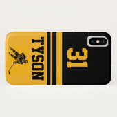 Persoonlijke iPhone cover Hockey (Achterkant (horizontaal))