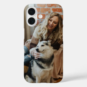 Persoonlijke iPhone-hoes met eigen foto iPhone 16 Hoesje