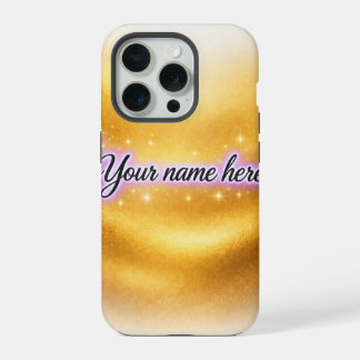 Persoonlijke iPhone Hoes met Naam 15 Pro Hoesje