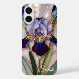 Persoonlijke Iris Bloem Hoesje Elegant