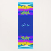 Persoonlijke Island Sunset Yogamat (Achterkant)