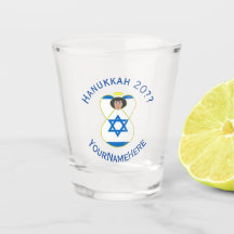 Persoonlijke Israëlische Vlag Hanukkah Engel