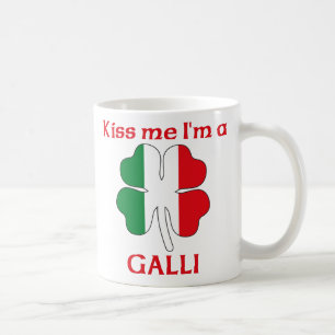 Persoonlijke Italiaan Kus me Ik ben Galli Koffiemok
