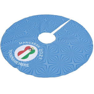 Persoonlijke Italiaanse engelenvlag Hanukkah-vlag Kerstboom Rok